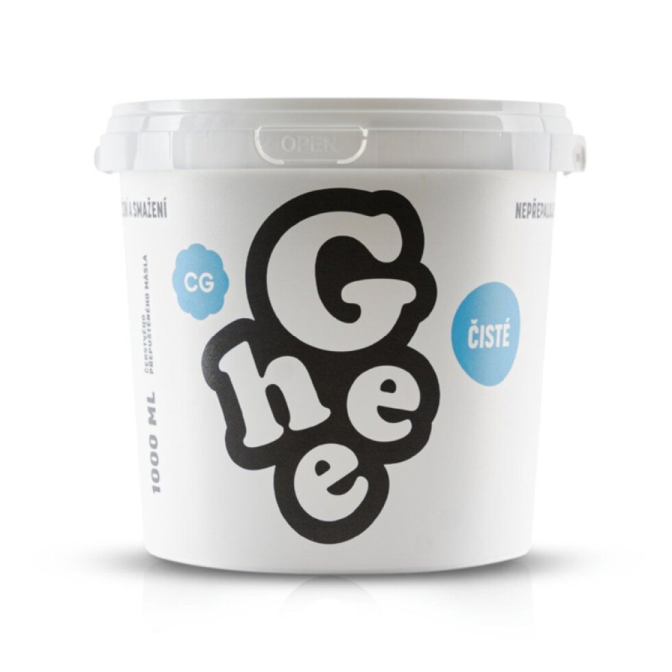 Ghí (Ghee) přepuštěné máslo - čisté