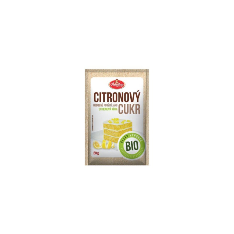 Citronový cukr BIO - 20 g