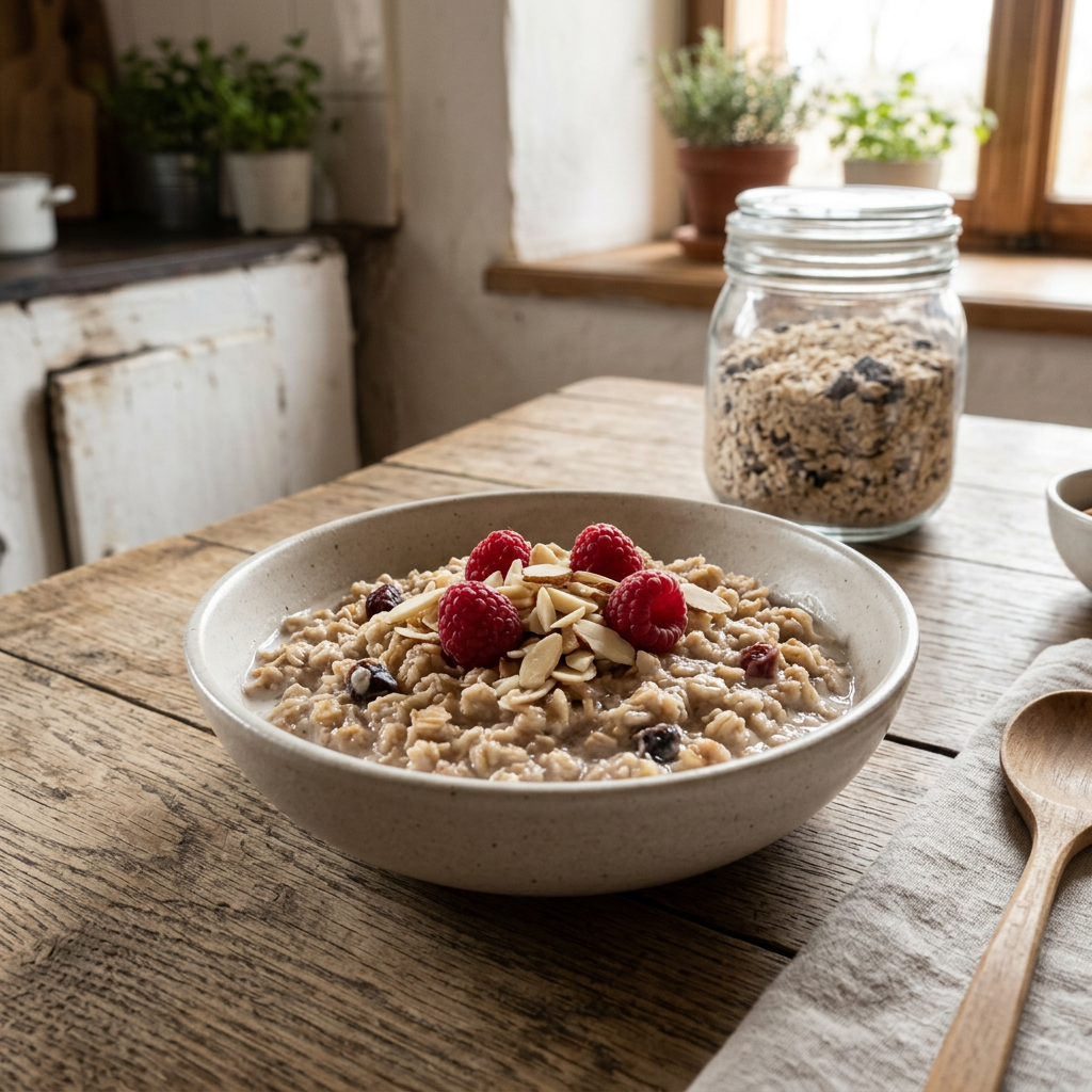 Kaše BIO natural - maliny a hořká čokoláda - 250 g - MámeChuť
