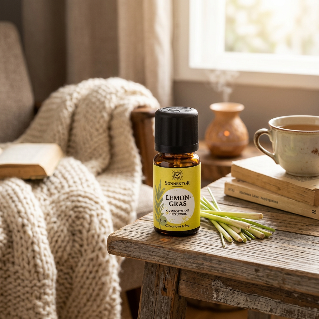 Citronová tráva BIO éterický olej - 10 ml