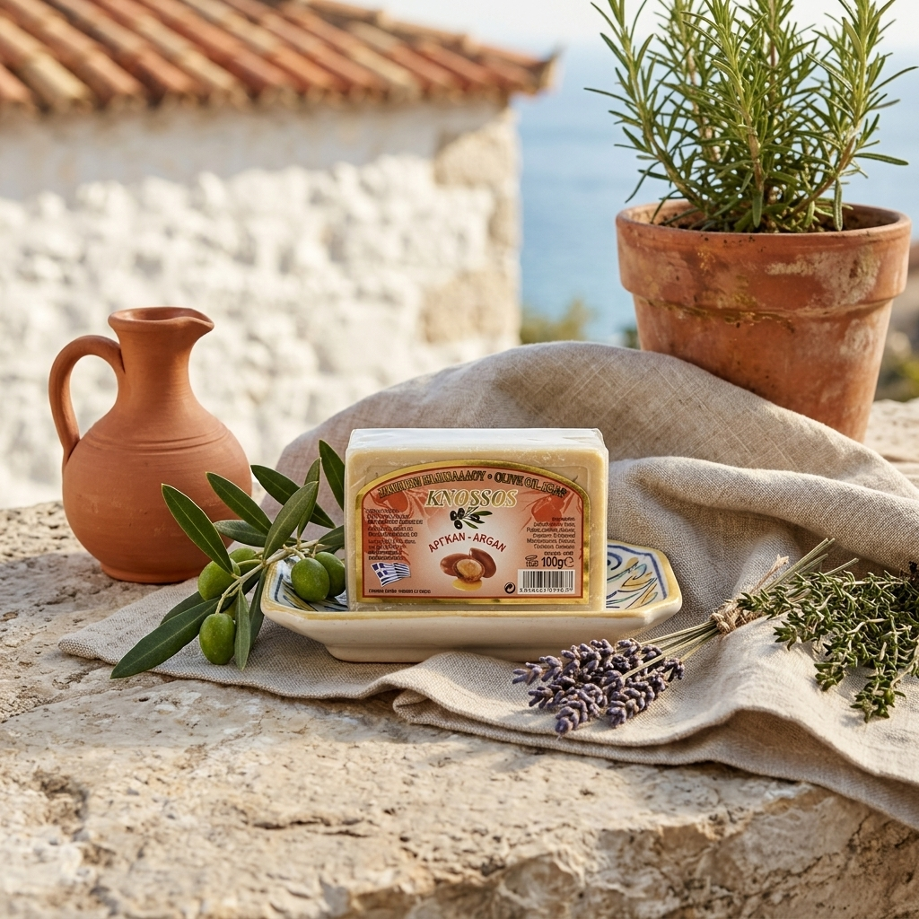 Přírodní olivové mýdlo argan - 100 g