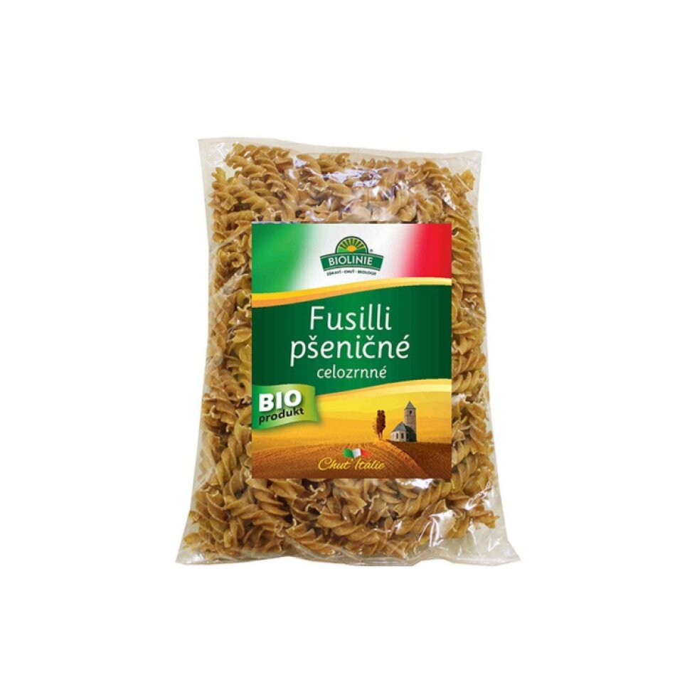 Fusilli BIO pšeničné celozrnné - 500 g