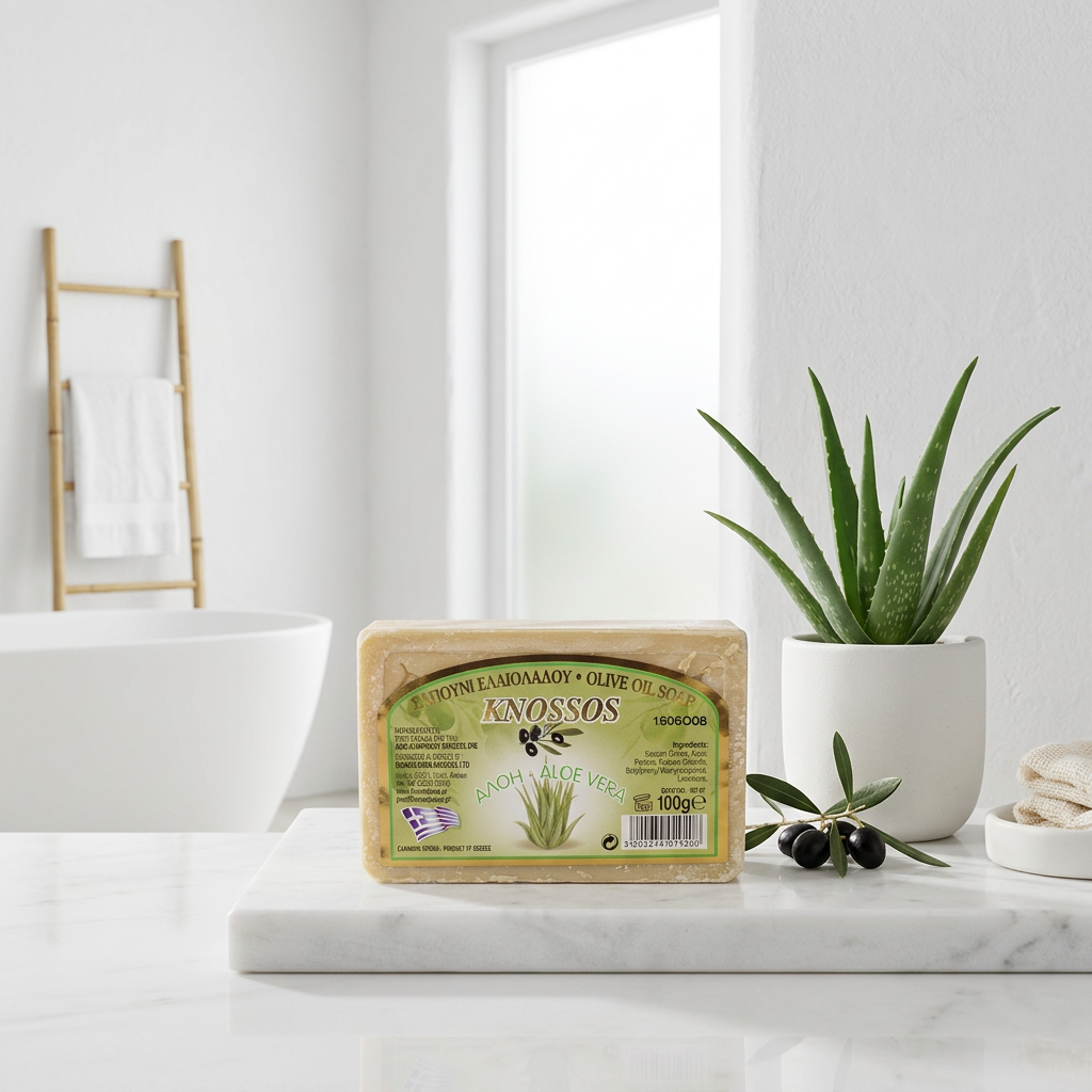 Přírodní olivové mýdlo Aloe Vera - 100 g