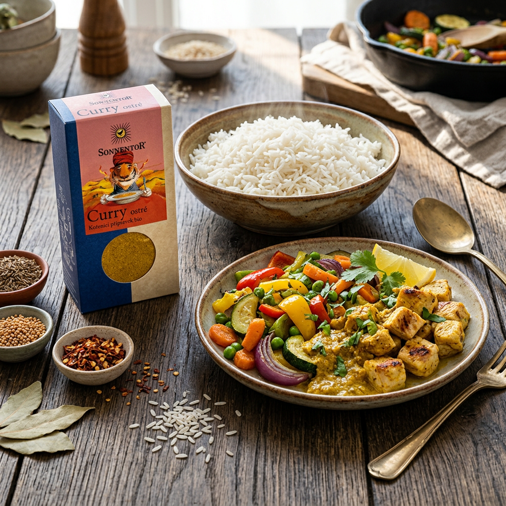 Curry BIO ostré - 50 g