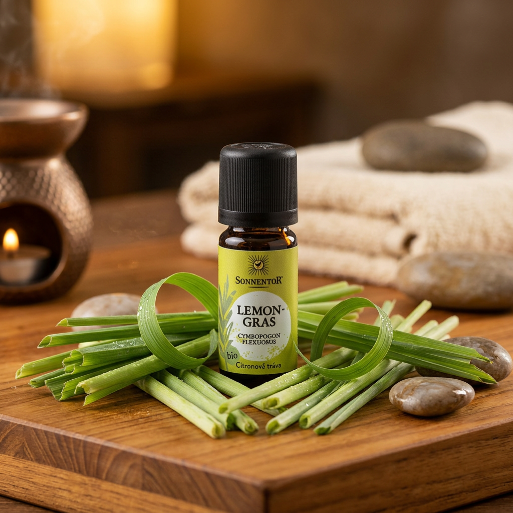 Citronová tráva BIO éterický olej - 10 ml