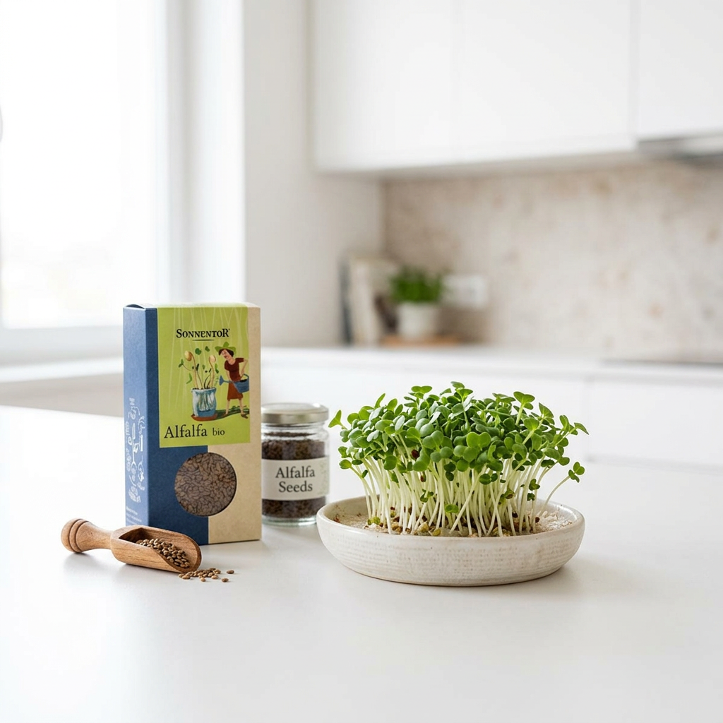 Alfalfa semínka BIO na klíčení - 120 g