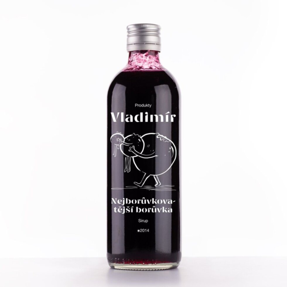 Sirup nejborůvkovatější borůvka - 500 ml