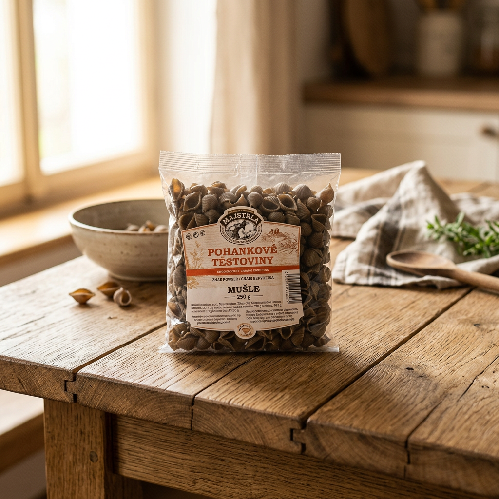 Pohankové těstoviny mušličky - 250 g