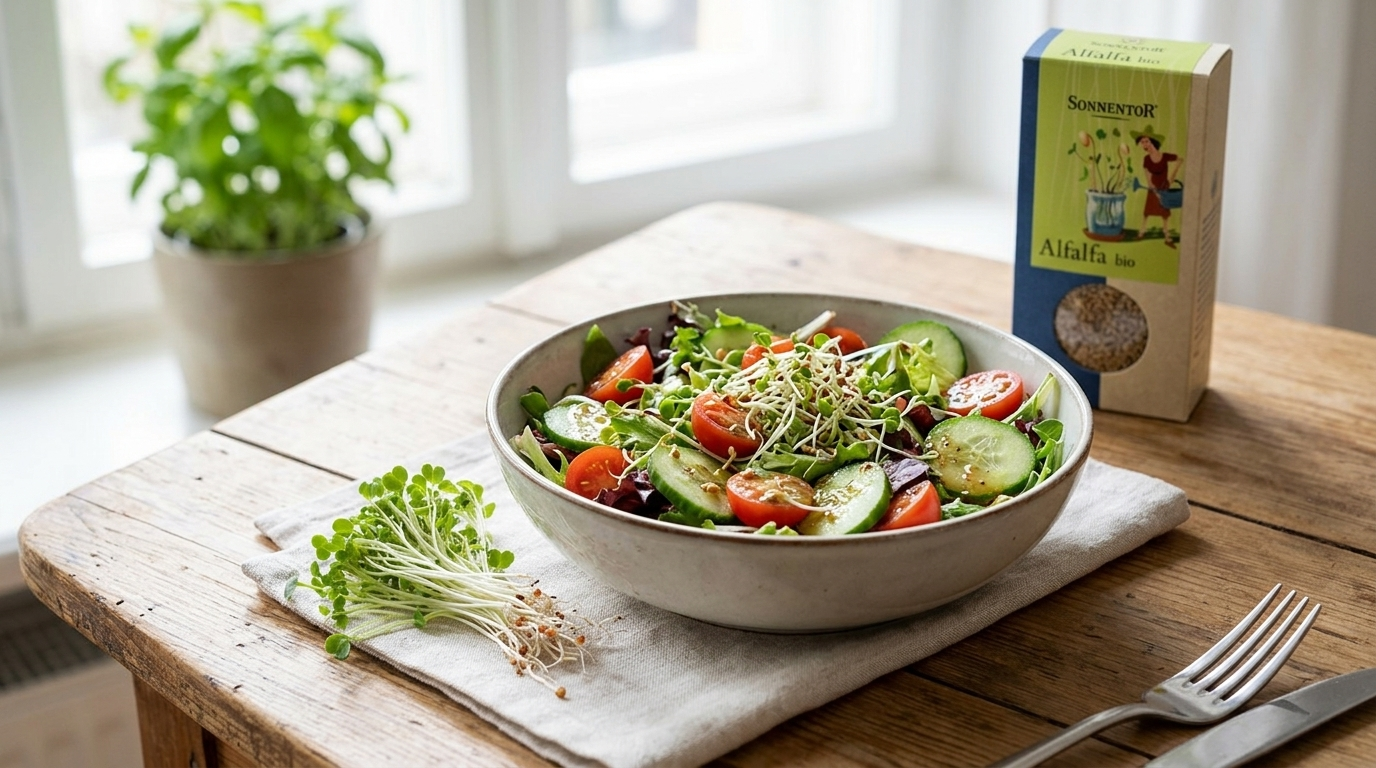 Alfalfa semínka BIO na klíčení - 120 g