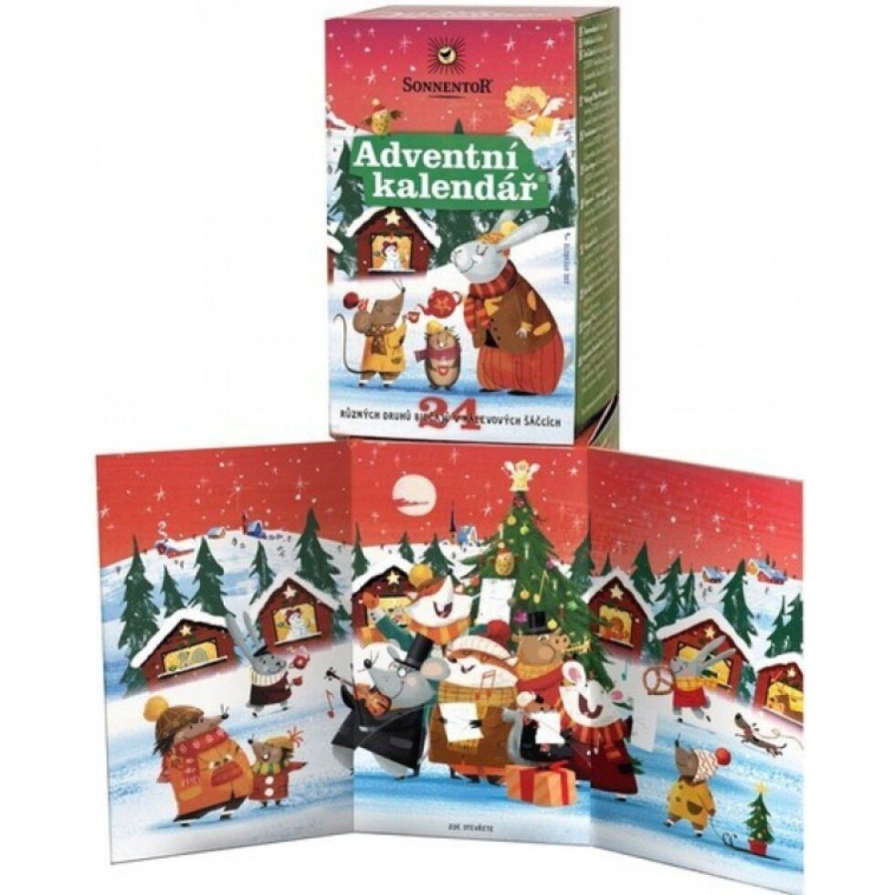 Čajový adventní kalendář BIO - 38,9 g