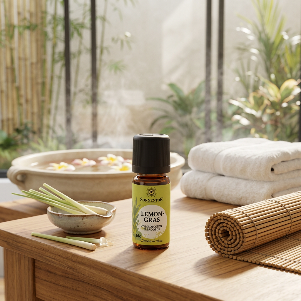 Citronová tráva BIO éterický olej - 10 ml