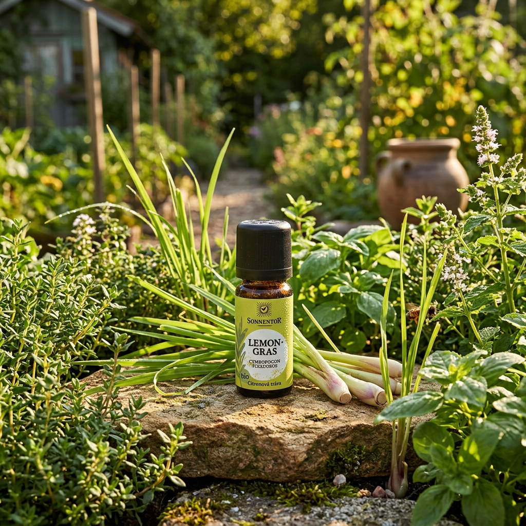 Citronová tráva BIO éterický olej - 10 ml