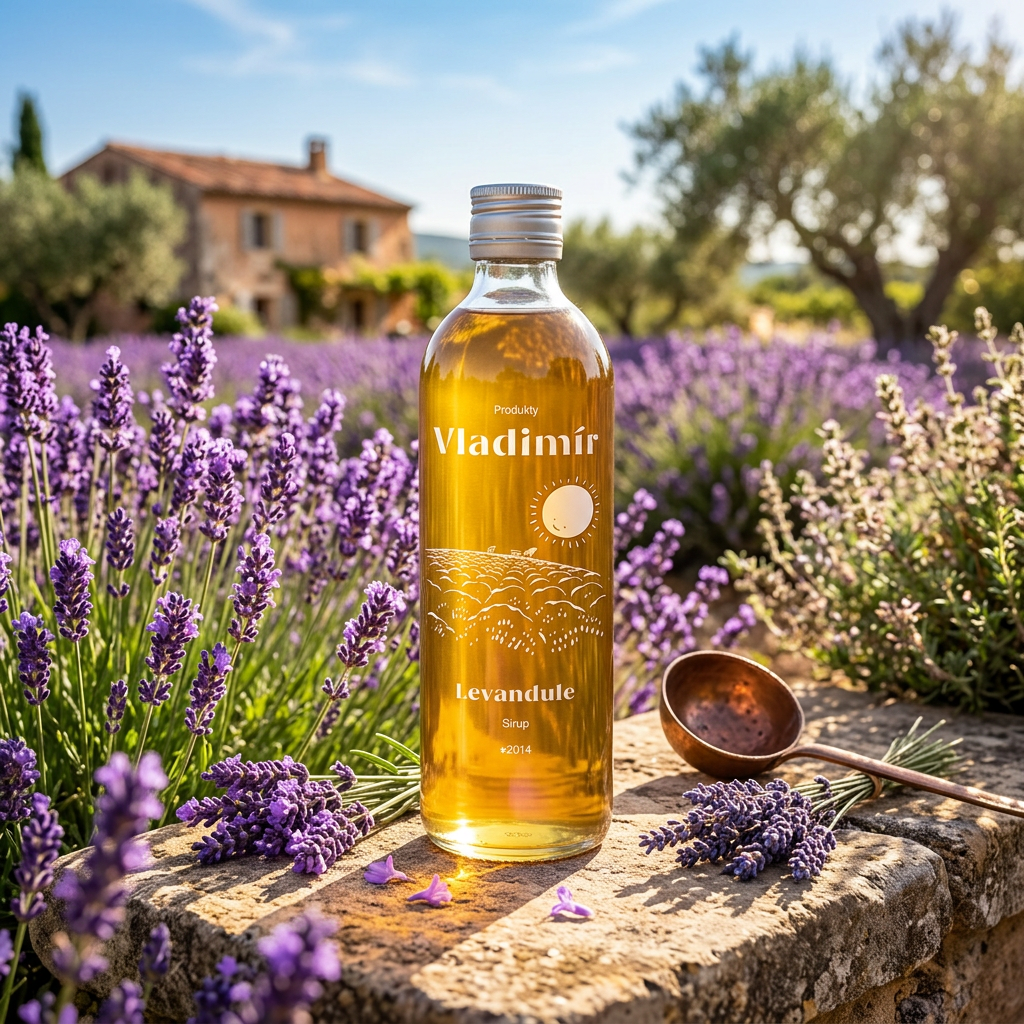Levandulový sirup - 500 ml
