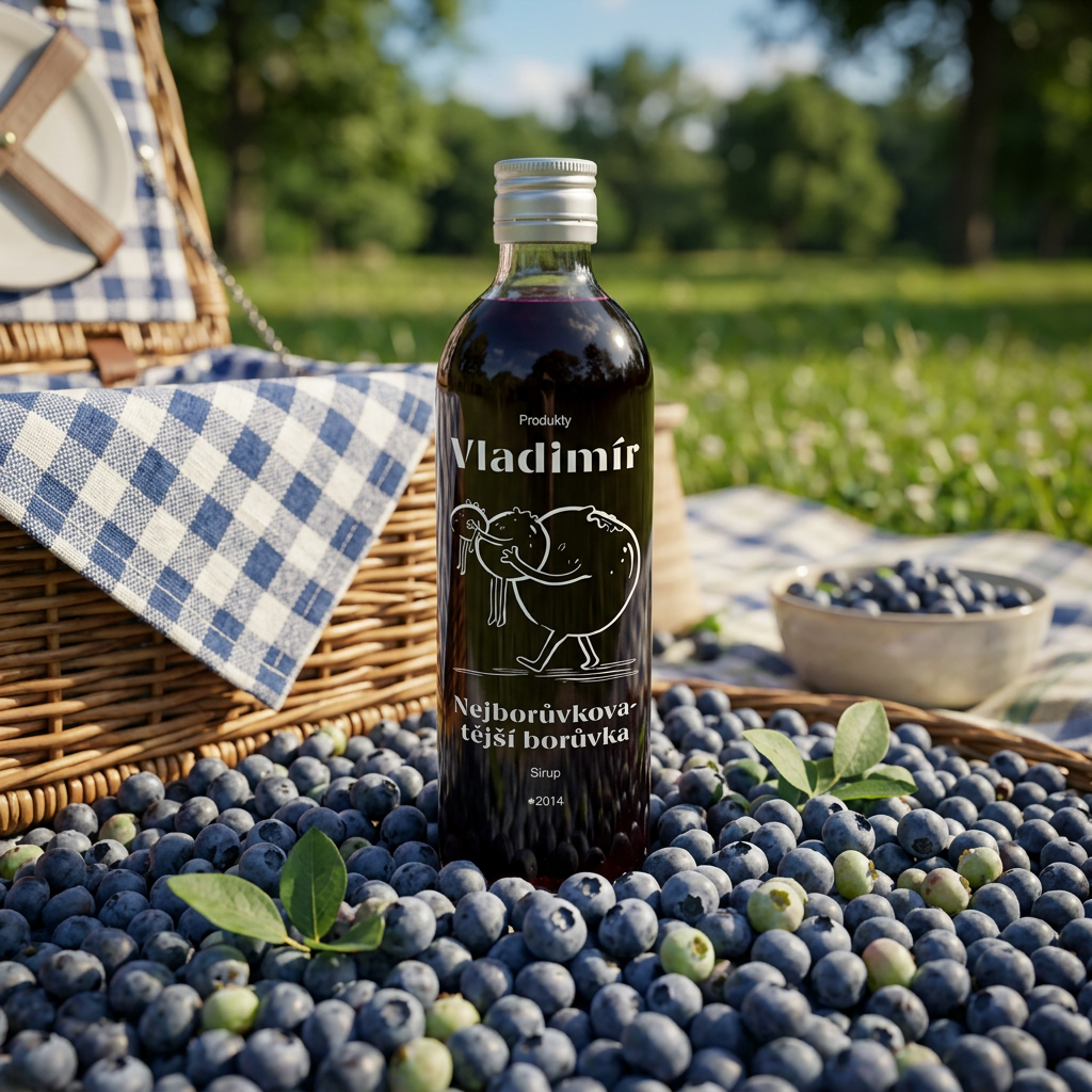 Sirup nejborůvkovatější borůvka - 500 ml