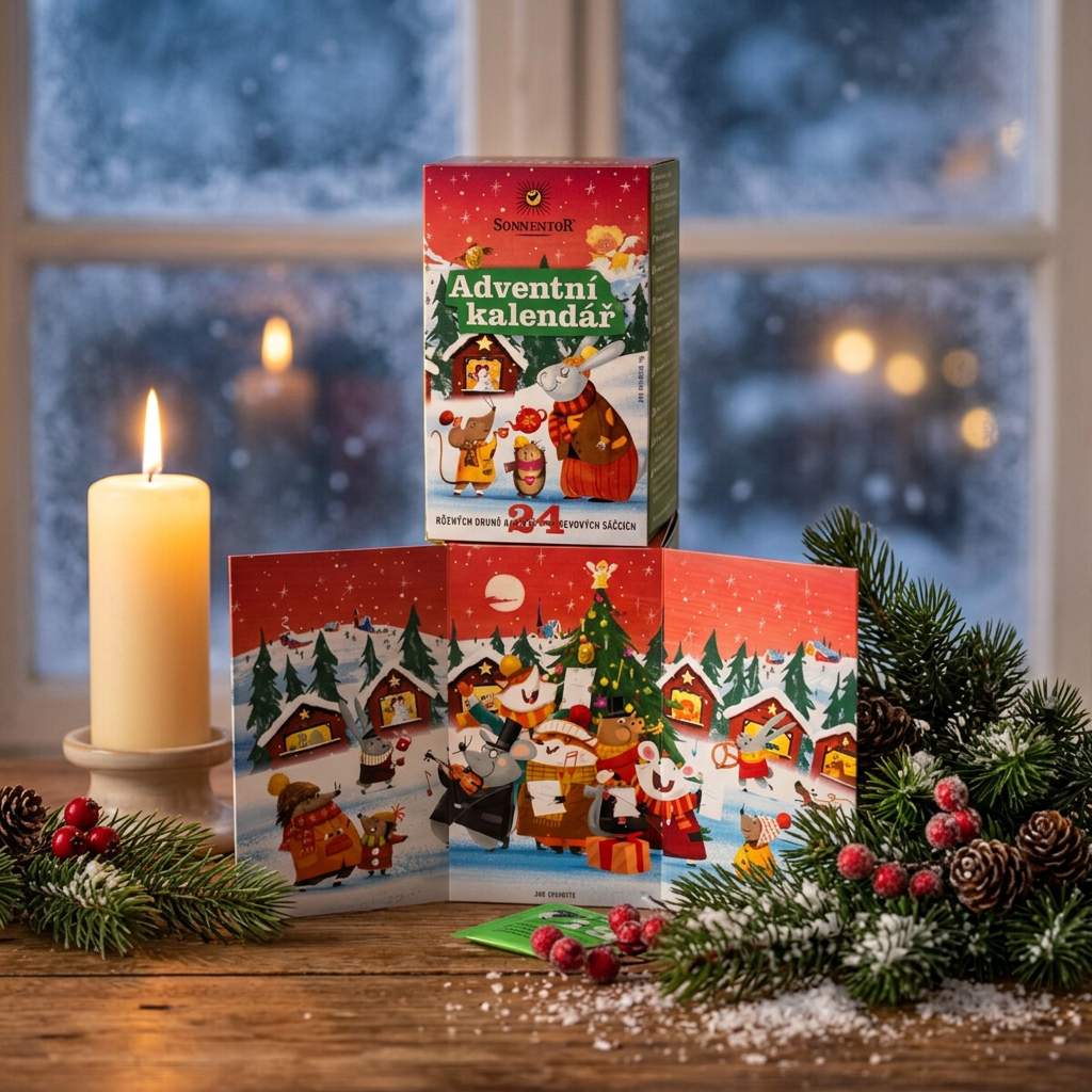 Čajový adventní kalendář BIO - 38,9 g