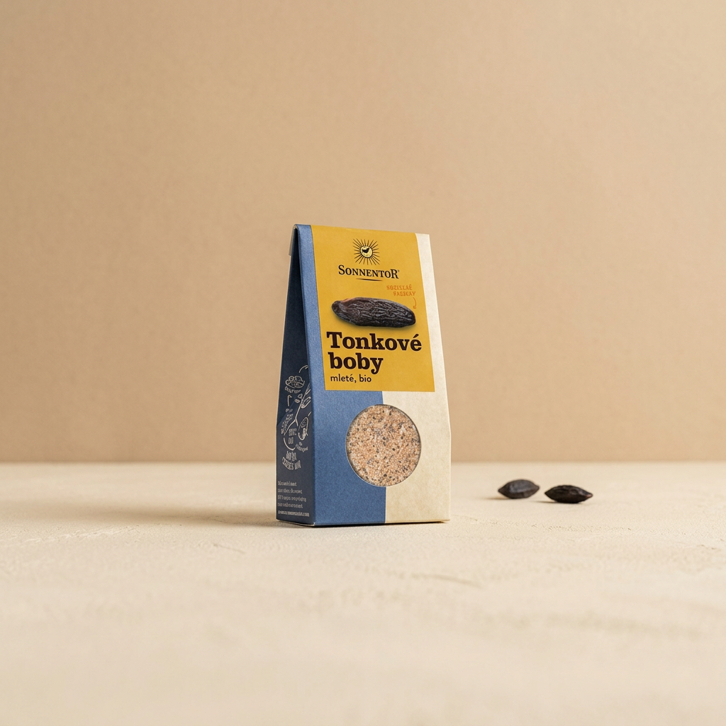 Tonkové boby BIO mleté - 35 g
