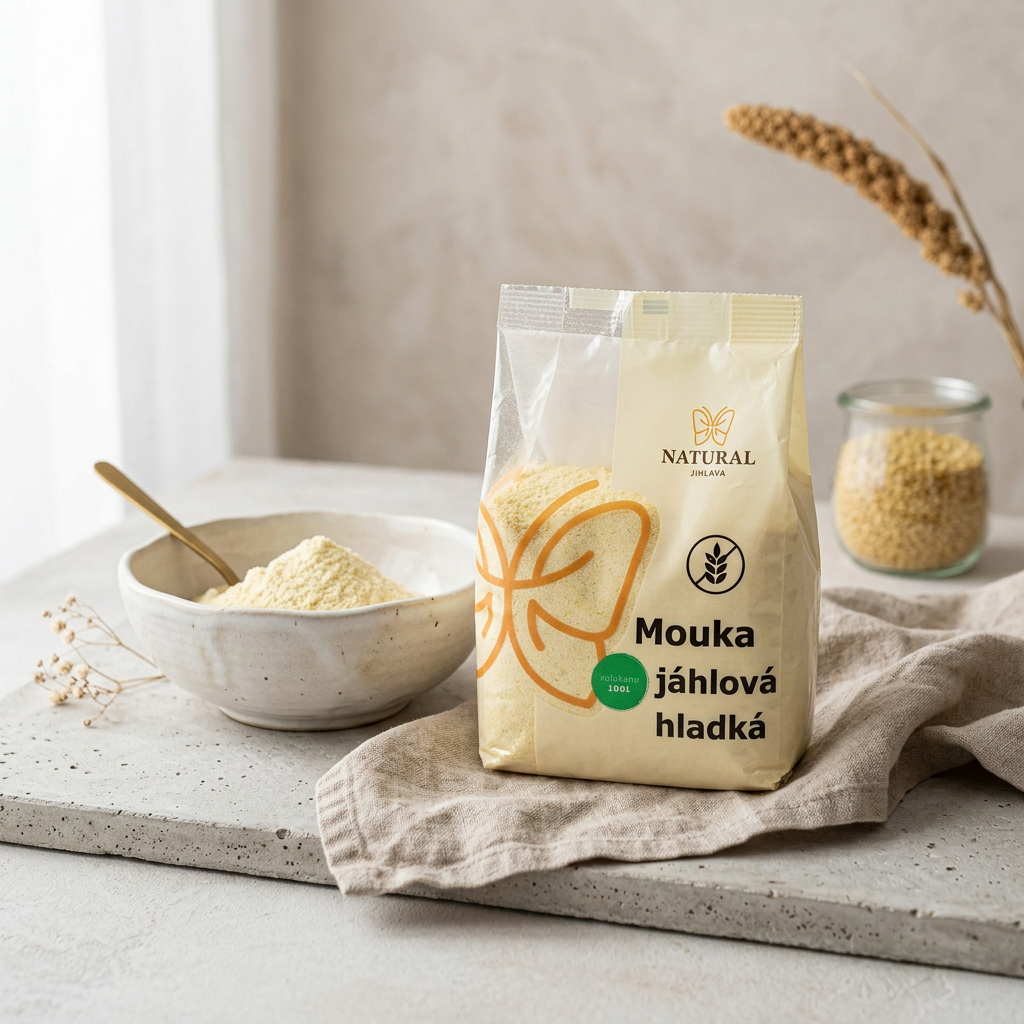 Jáhlová mouka hladká - 300 g