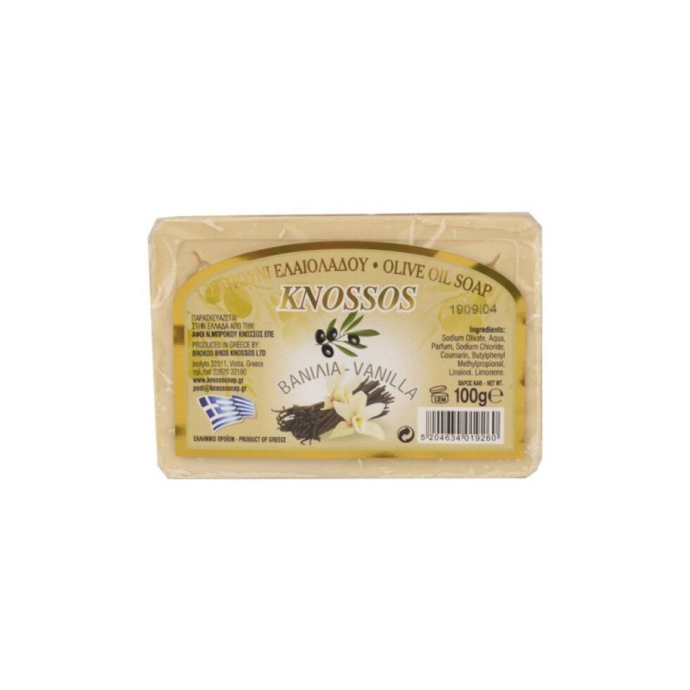 Přírodní olivové mýdlo Vanilka - 100 g