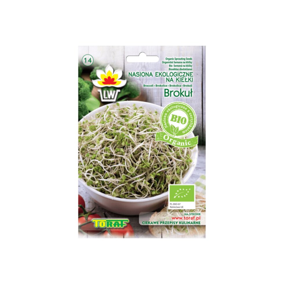 Brokolice BIO semínka na klíčení - 10 g