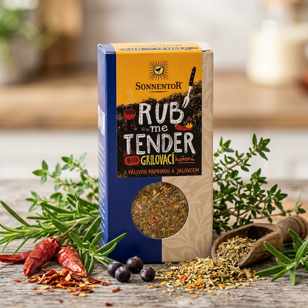 Rub me Tender BIO grilovací koření - 60 g