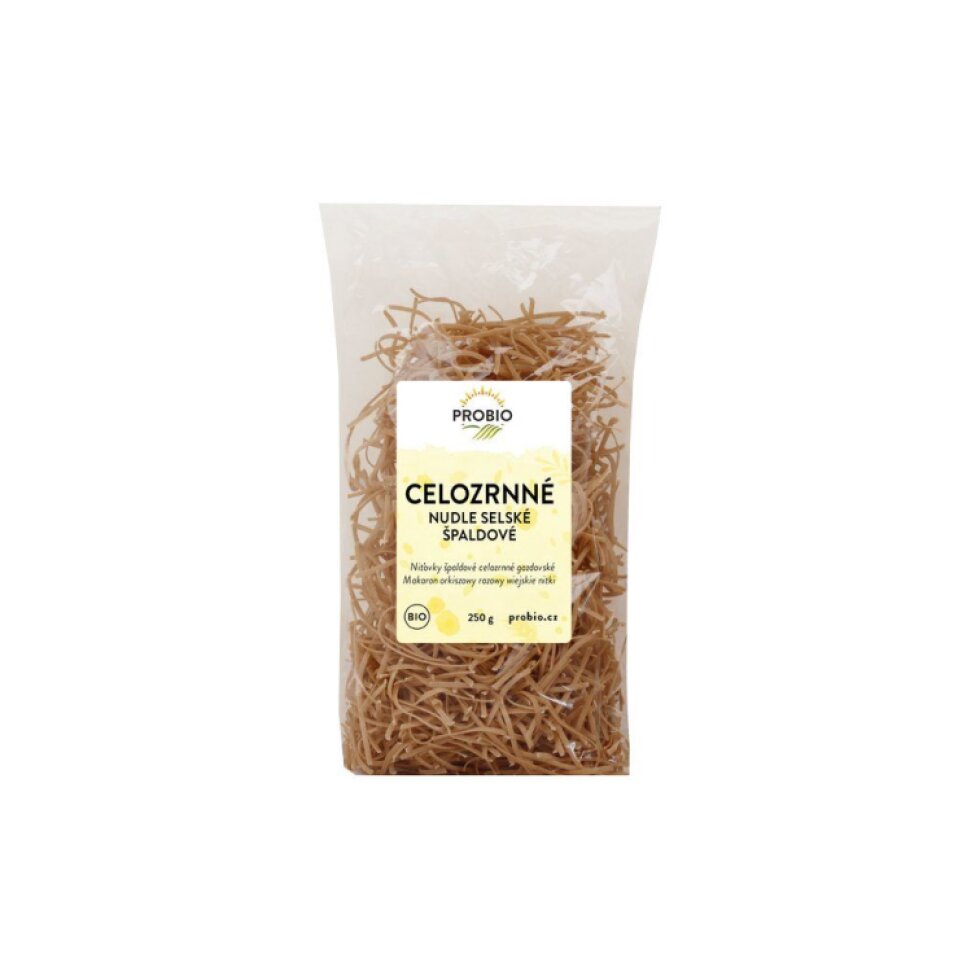 Nudle BIO špaldové celozrnné selské - 250 g