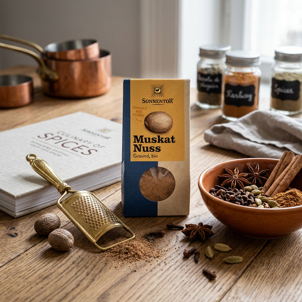 Muškátový oříšek BIO mletý - 30 g
