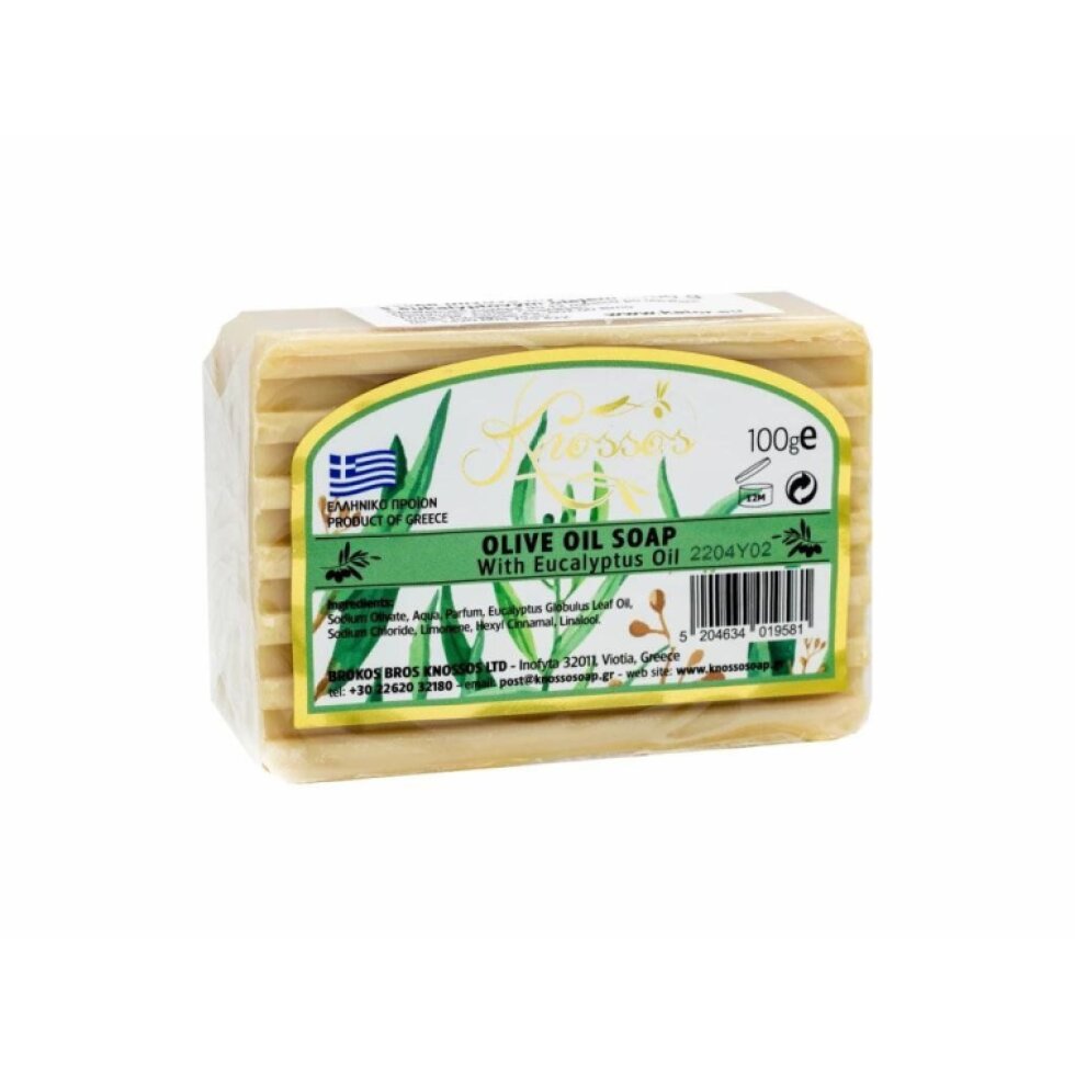 Olivové mýdlo eukalyptus - 100 g
