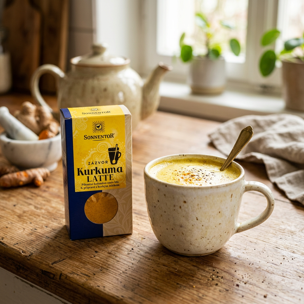 Kurkuma Latte BIO zázvor - krabička 60 g