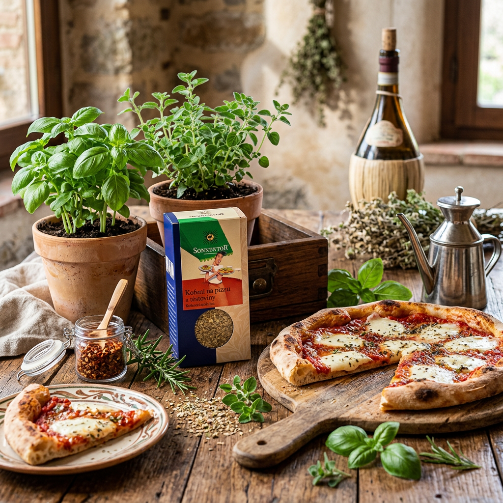 Koření BIO na pizzu a těstoviny - 20 g