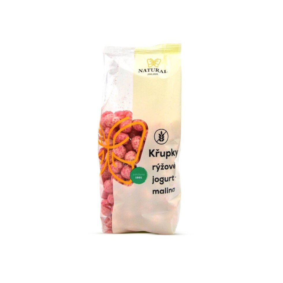 Ryžové křupky jogurt malina - 140 g