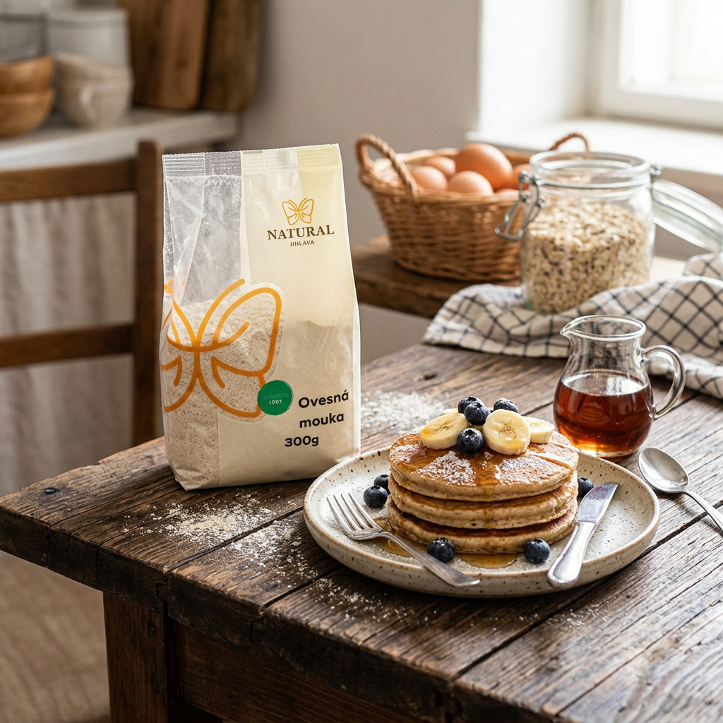 Ovesná mouka celozrnná - 300 g