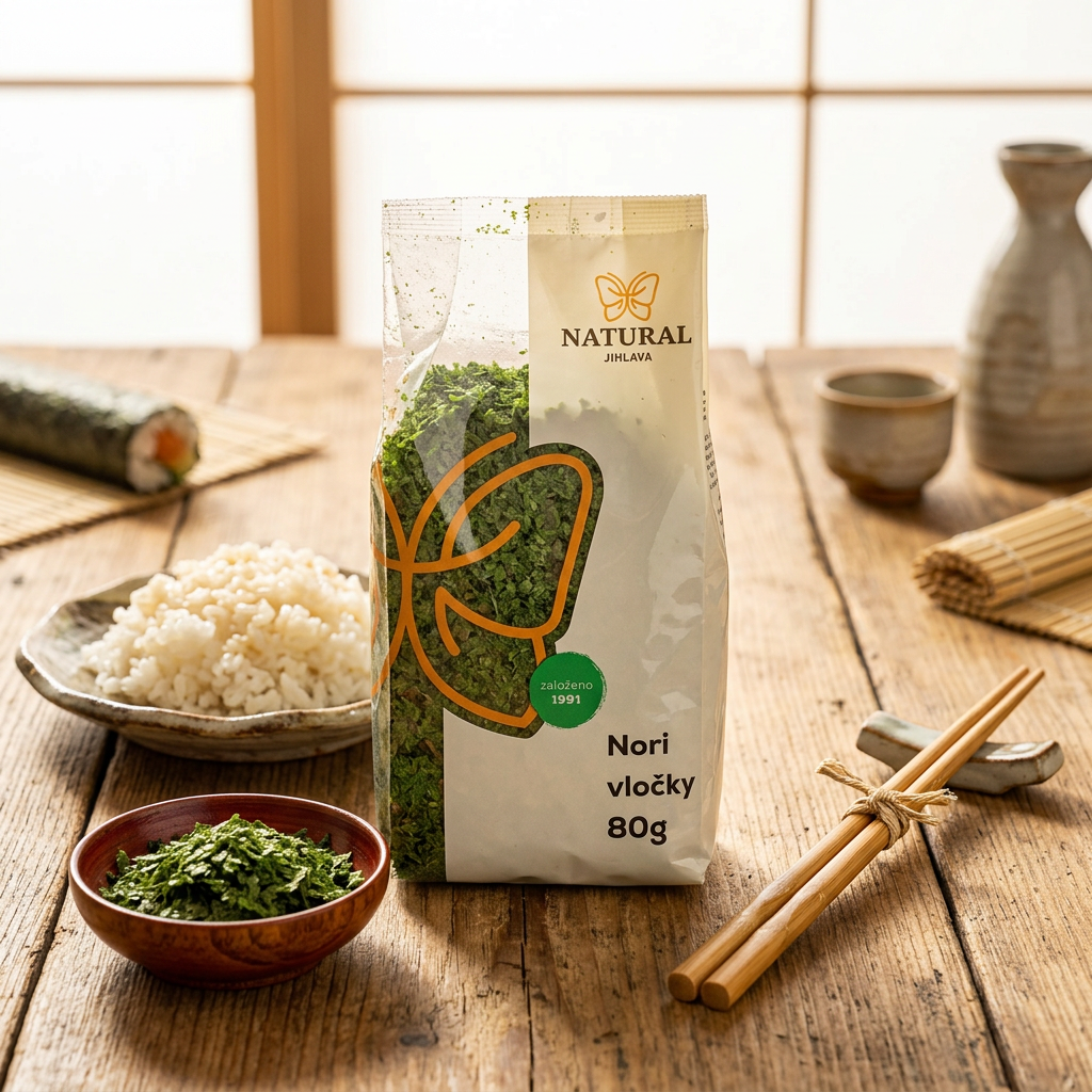 Mořské řasy Nori vločky - 80 g