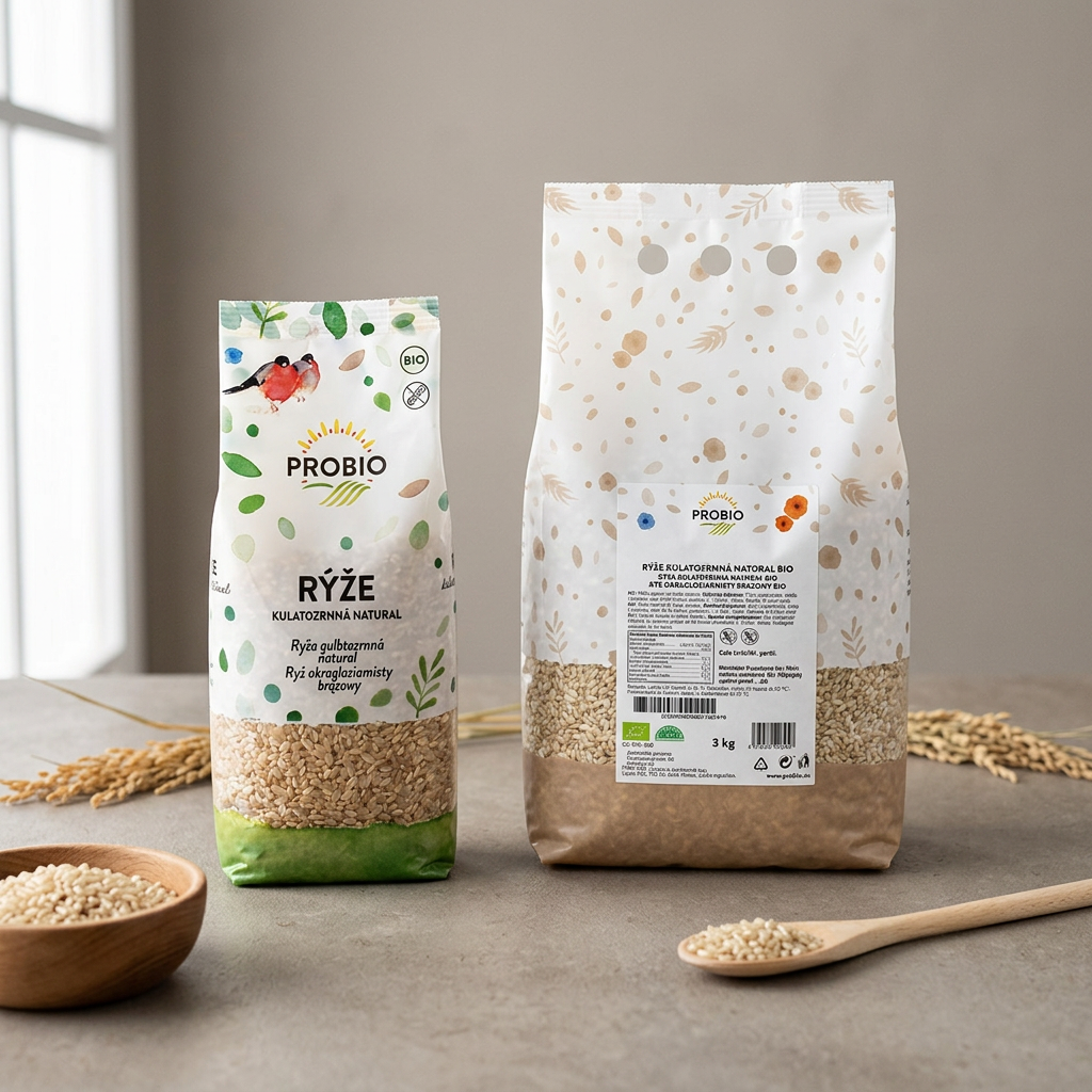 Rýže hnědá BIO natural kulatozrnná