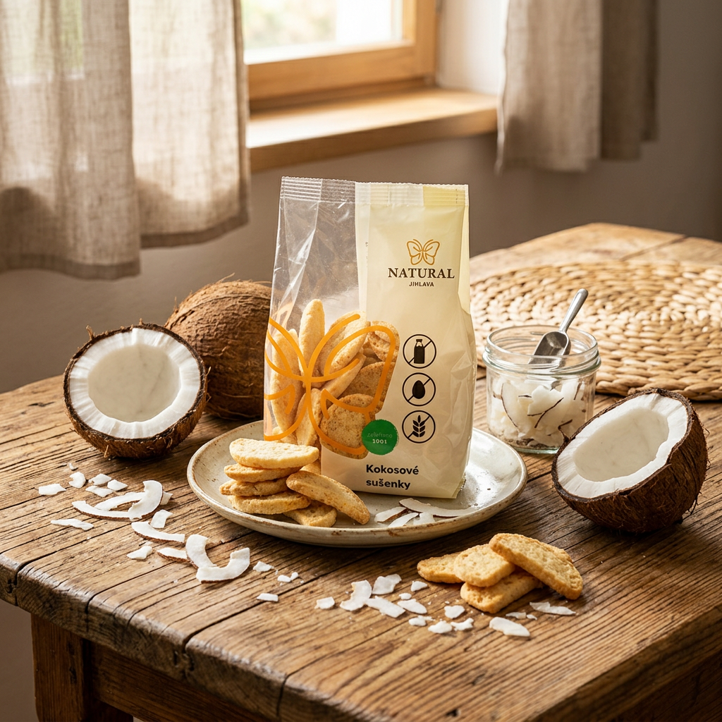 Kokosové sušenky - 150 g