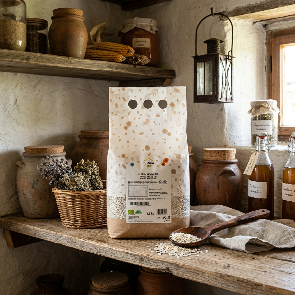 Rýžové vločky BIO - 1,6 kg