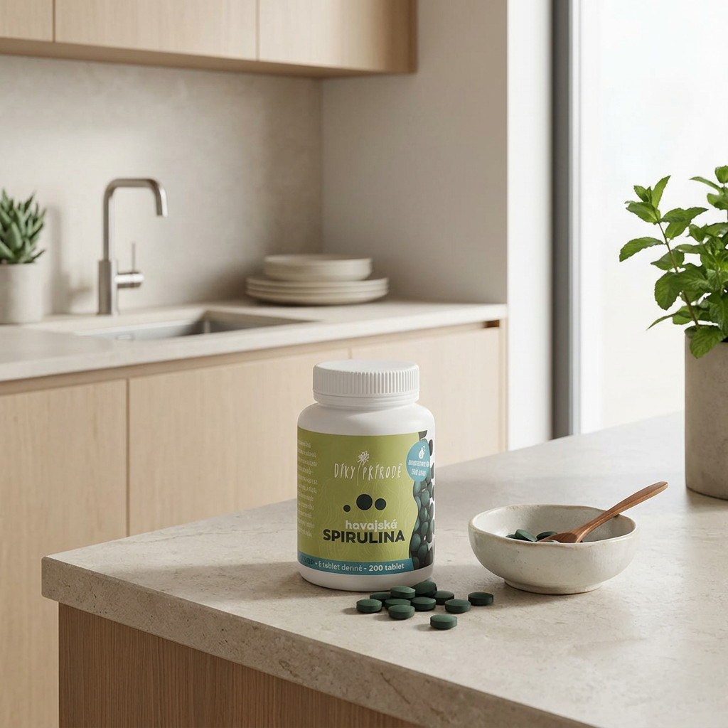 Havajská spirulina - 200 tablet