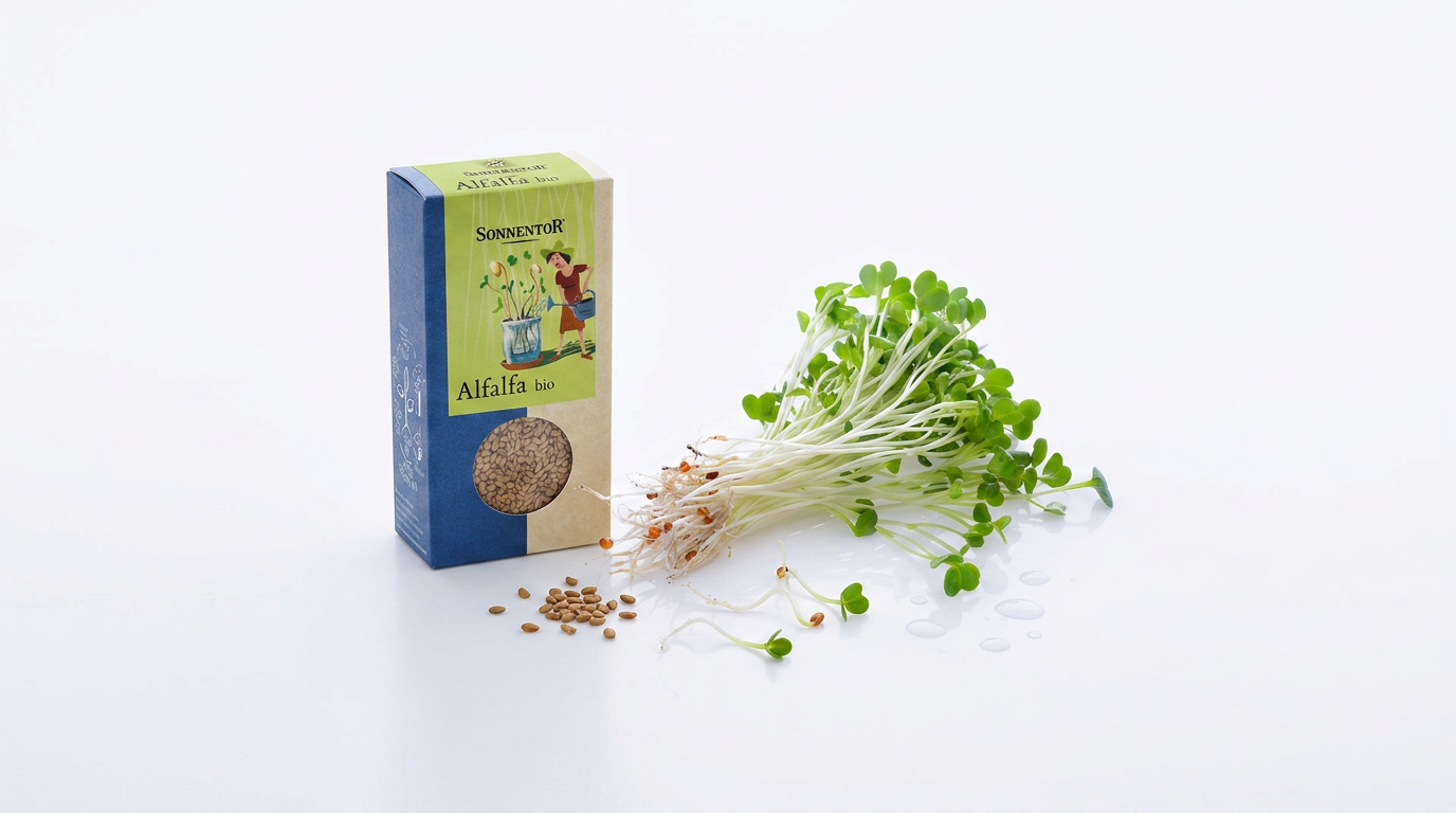 Alfalfa semínka BIO na klíčení - 120 g