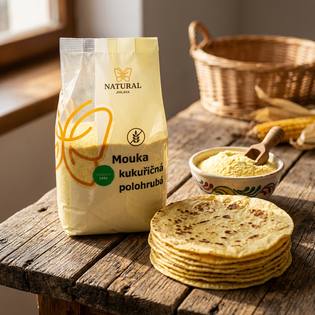Kukuřičná mouka polohrubá - 400 g