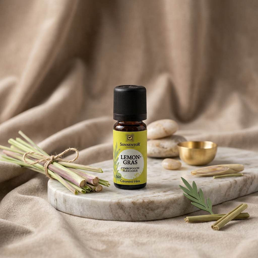 Citronová tráva BIO éterický olej - 10 ml