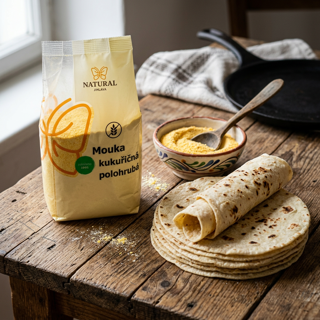Kukuřičná mouka polohrubá - 400 g