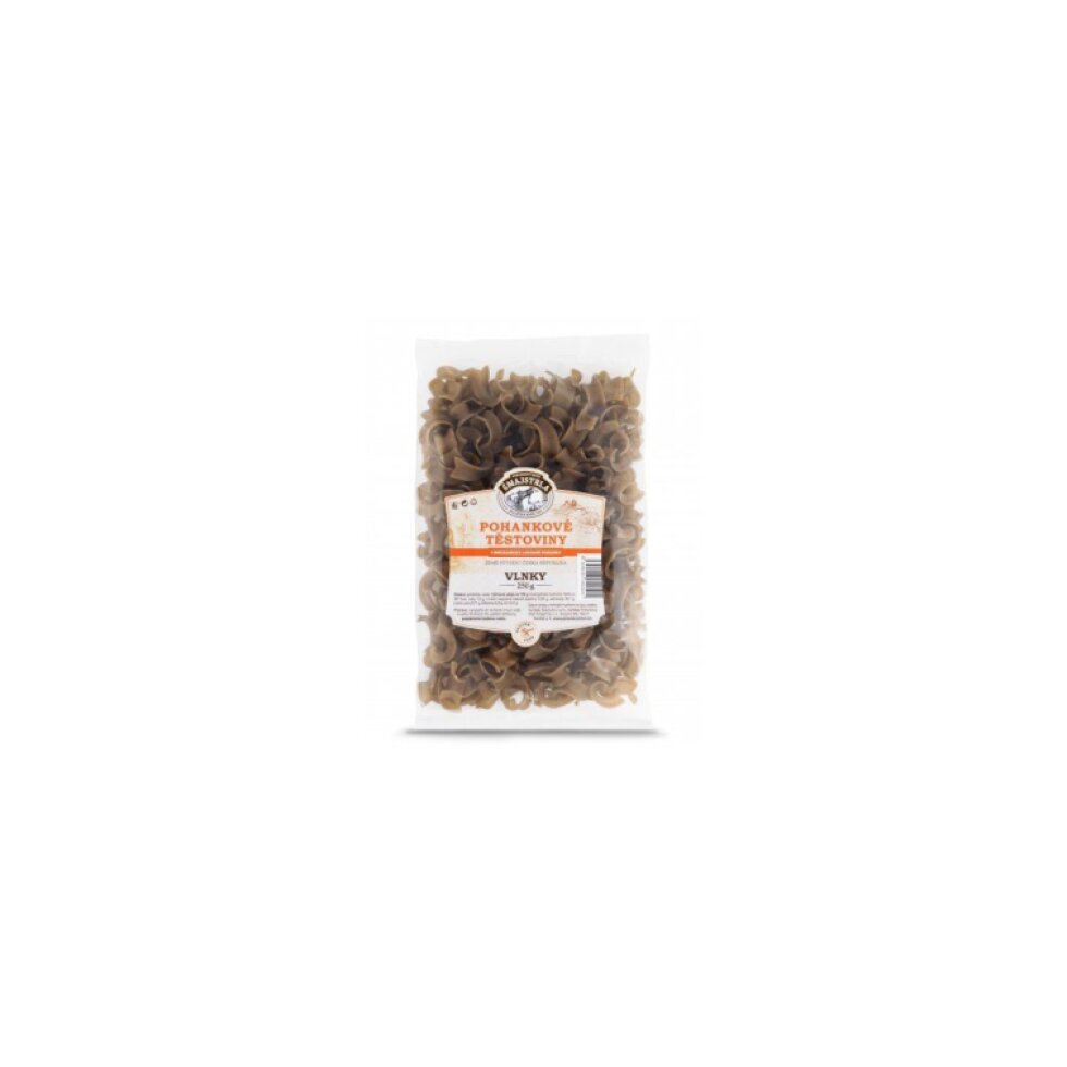 Pohankové těstoviny vlnky - 250 g