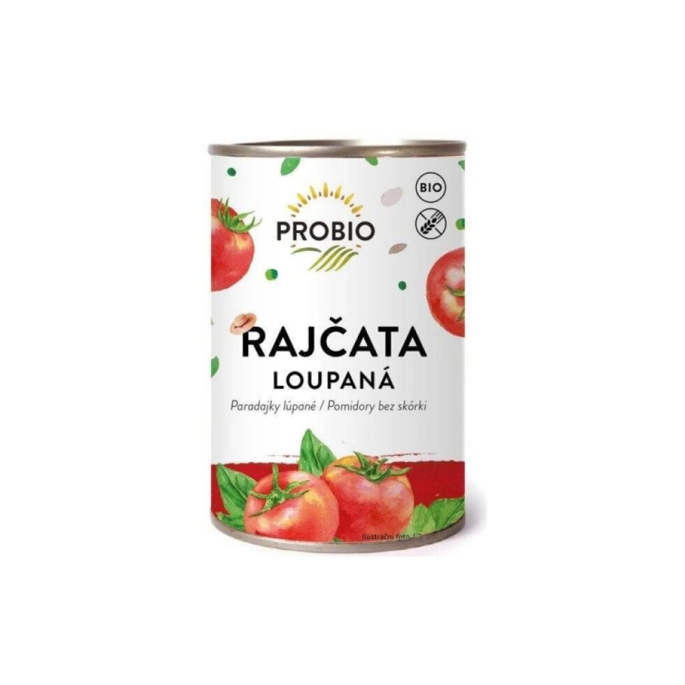 Rajčata BIO loupaná sterilovaná - 400 g