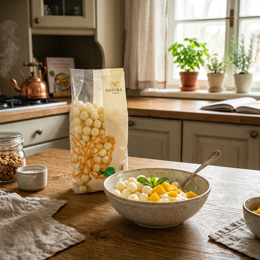 Kukuřičné křupky jogurt mango - 140 g