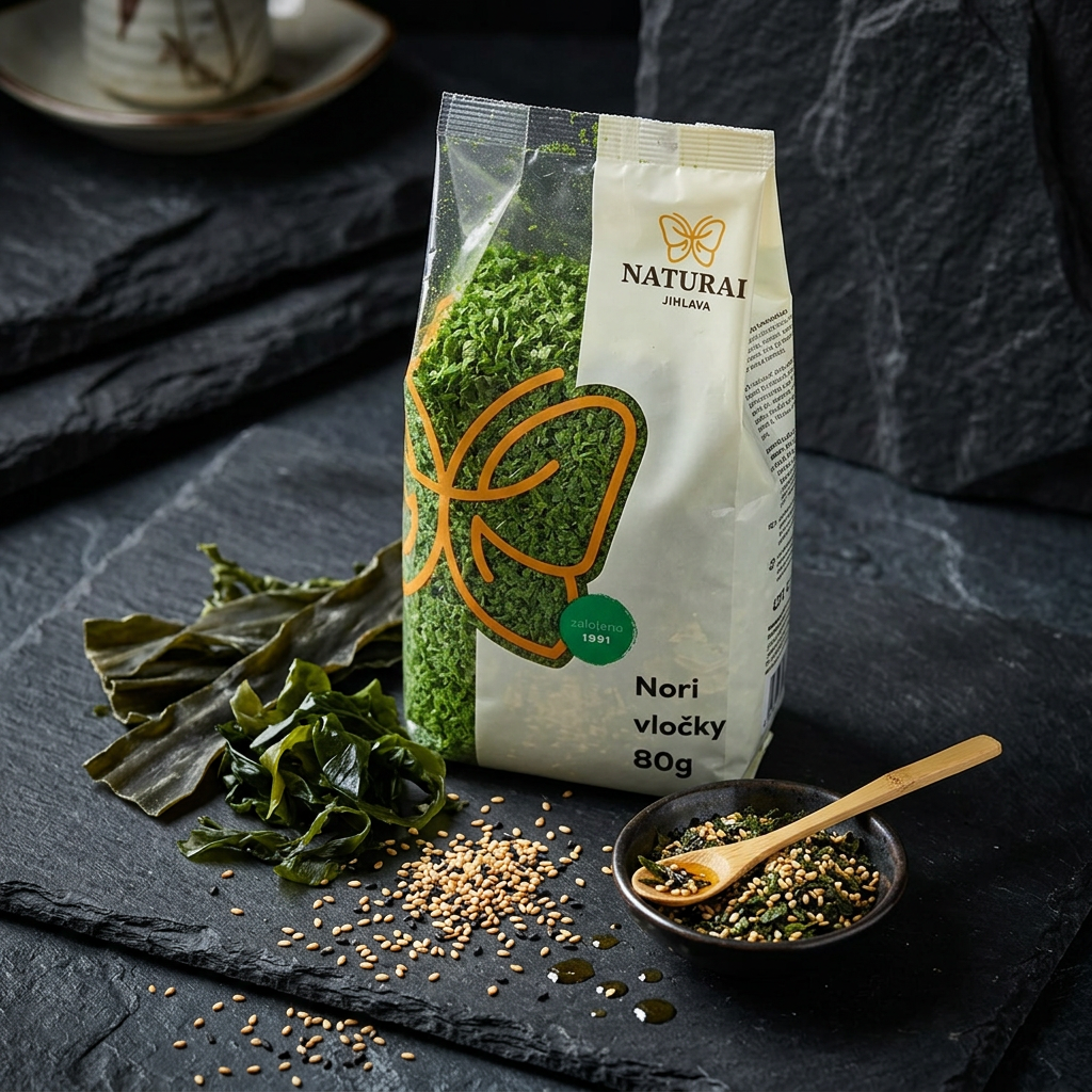 Mořské řasy Nori vločky - 80 g