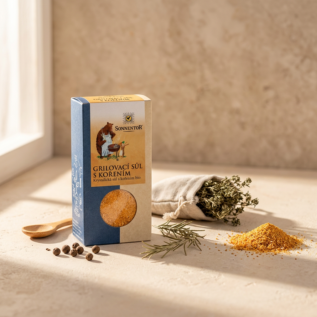 Grilovací sůl BIO s kořením - 100 g