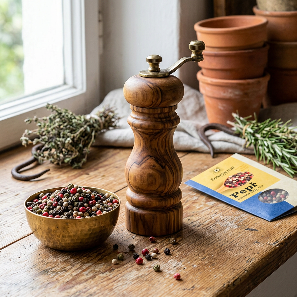 Pepř BIO barevný (černý, bílý, růžový, zelený) celý - 50 g