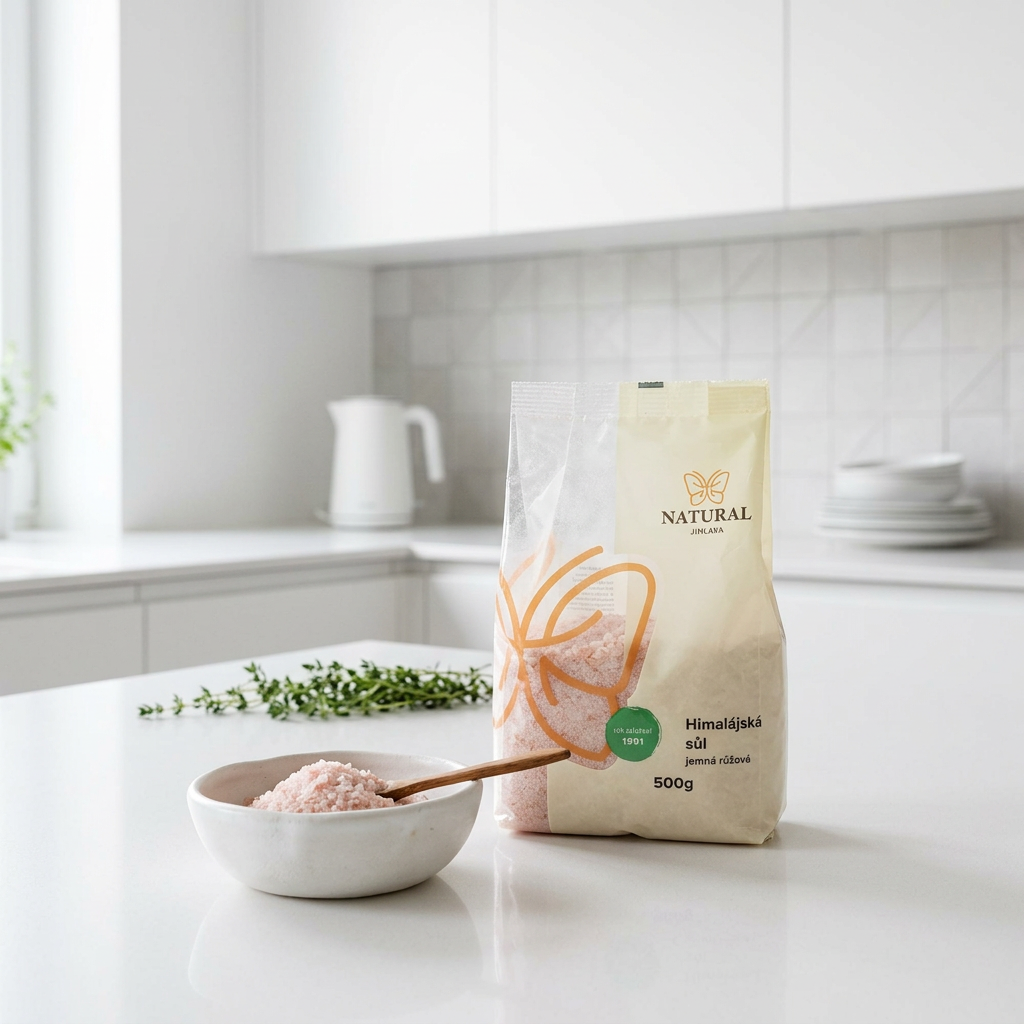 Himalájská sůl růžová jemná - 500 g