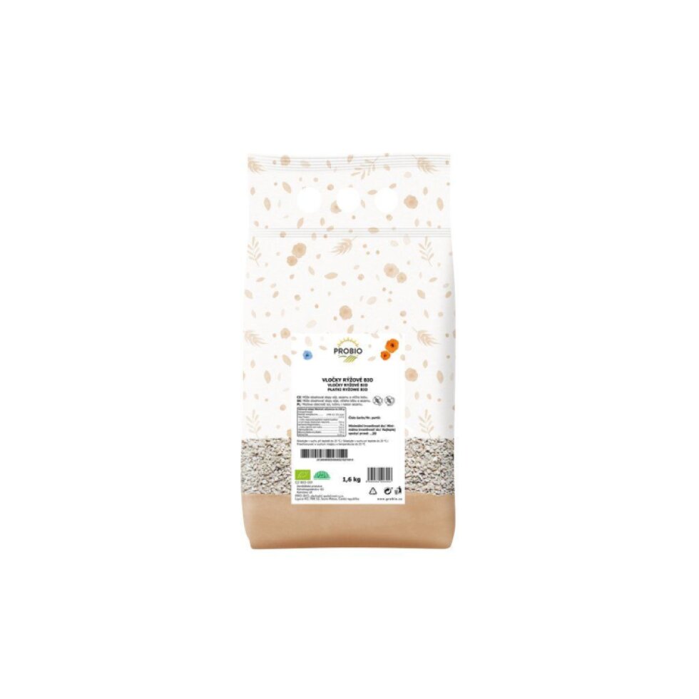 Rýžové vločky BIO - 1,6 kg