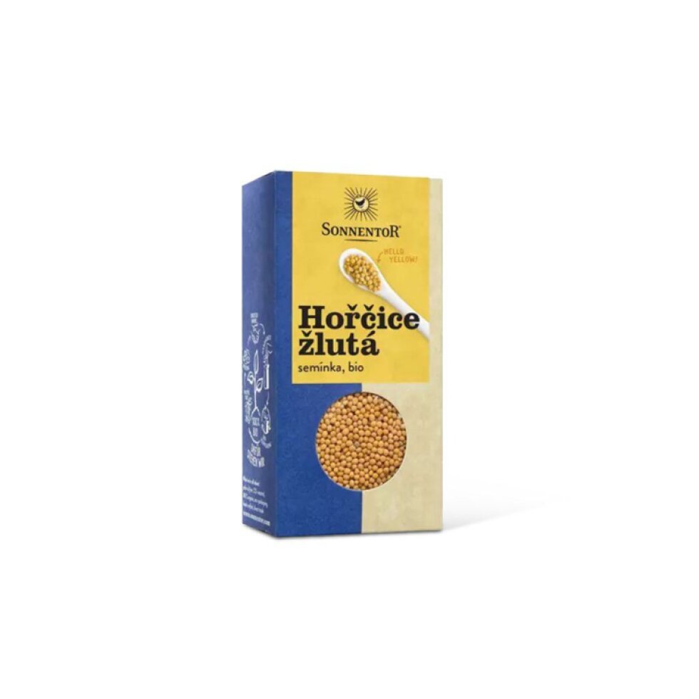 Hořčice BIO žlutá semínka - 120 g