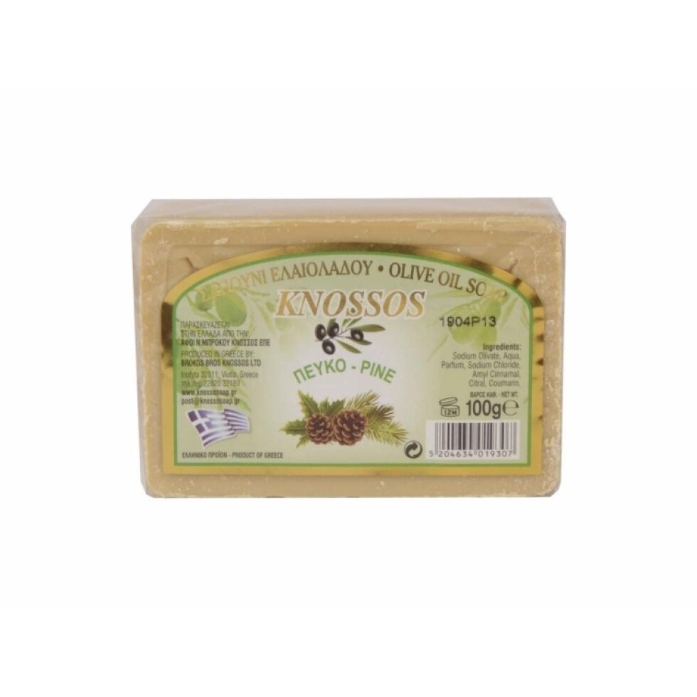 Olivové mýdlo s vůní borovice - 100 g